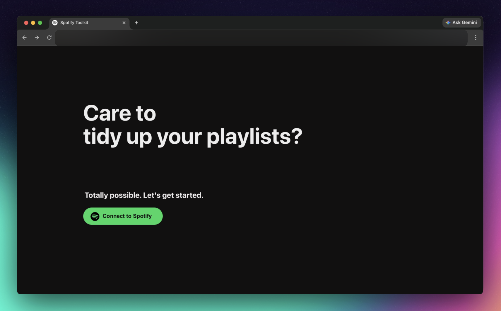 Spotify Toolkit